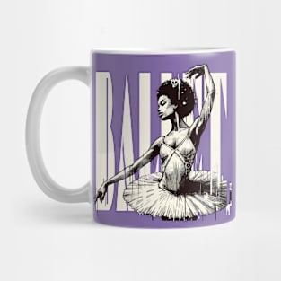 Black ballerina - Ballet Mug